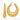 14k Gold Scalloped Hoop Earrings for Effortless Chic Style - Image 3