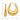 14k Gold Polished Hoop Earrings for Effortless Everyday Style - Image 3