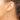 14k Gold Bamboo Hoop Earrings for Effortless Everyday Style - Image 2