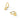 14k Madi K Polished Heart Dangle Huggie Hoop Earrings - Image 5