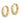 14k Gold Polished Huggie Hoop Earrings with Sparkling CZ - Image 2