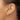 14k Madi K Polished 1.45mm Hinged Huggie Hoop Earrings - Image 3