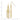 14K Gold Fringe Beaded Dangle Earrings for Effortless Elegance - Image 3