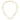 14K Gold Textured Circle Necklace with Diamond-Cut Detail, 18 - Image 2