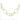 14K Gold Textured Circle Necklace with Diamond-Cut Detail, 18 - Image 1
