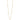 14K Gold Open Stars Necklace with 2-Inch Extender, 18 Inches - Image 2