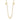 14K Gold Open Stars Necklace with 2-Inch Extender, 18 Inches - Image 1