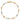 14k Tri-Color Heart Bracelet with Puff Design for Effortless Style - Image 4