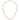 14k Tri-Color Textured Circle and Oval Necklace, 18-Inch - Image 4