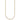 14K Two-Tone Oval Link Necklace with Mirror Beads - 18 Inches - Image 1