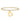 14k Gold Cut-Out Heart Dangle Bracelet - 7.25 Inch - Image 2