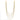 14K Gold Textured Ropa Chain Bib Necklace - 18 Inch Statement Piece - Image 2