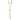 14k Gold Diamond-Cut Bead Lariat Necklace with 2-Inch Extension - Image 1