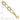 14K Two-Tone Open Curb Link Bracelet - 7.5 Inches of Modern Chic - Image 2