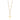 14K Tri-Color Beaded Chain Necklace with Polished Cross Pendant, 18 - Image 2