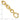14k Gold Polished Oval Cable Link Bracelet - 7.5 Inches - Image 3