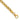 14k Gold Polished Wheat Link Bracelet - 7.5 Inch, Trendy Statement Piece - Image 1