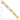 14k Two-Tone Polished Oval and Round Link Bracelet, 7.25 Inch - Image 3