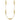 14k Polished Fancy Linked Ovals 5-Station 18 inch Necklace - Image 2