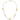 14k Polished Fancy Linked Ovals 5-Station 18 inch Necklace - Image 5