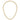 14k Gold Twisted Link Necklace with Oval Design - 18 Inches - Image 5
