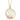 14k Tri-Color Gold Spiral Pendant Necklace with Diamond-Cut Beads - Image 1