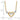 14k with White Rhodium Diamond-cut Heart and Arrow 17 inch Necklace - Image 3