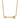 14k Gold Polished Arrow Necklace - 17 Inches of Modern Chic - Image 1