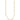 14k Gold Polished Heart Link Station Necklace - 18 Inch - Image 2