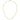 14k Yellow Gold Heart Link Station Necklace - 24 Inch Open Hearts Design - Image 3