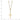 14k Tri-color Diamond-cut Beaded Chain with Polished Cross Pendant 17 inch Necklace - Image 3