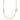 14k Polished Cross and Miraculous Medal Beaded Rosary Design 16 inch Necklace - Image 1