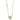 14k and White Rhodium Diamond-cut Angel and Cross 17 inch Necklace - Image 1
