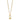 14k Gold Diamond-Cut Heart Necklace with 3-Strand Chain, 18 - Image 2