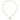 14k Gold Diamond-Cut Heart Necklace with 3-Strand Chain, 18 - Image 4