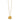 14k Polished Puffed Rose 18 inch Necklace - Image 2