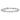 14k White Gold Textured Oval Link Bracelet - 7.75 Inch Stylish Accessory - Image 2