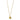 14k Gold Diamond-Cut Love Knot Pendant Necklace, 18" Chain - Image 1