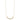 14k Two-Tone Love Knot Necklace with Diamond-Cut Beads, 18 - Image 1