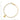 14K Gold Polished St. Benedict Half-Bangle Bracelet - 7 Inch - Image 1