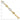 14K Two-Tone Cable Link Bracelet with Fancy Circles - 7.5 Inch - Image 3