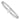 14K with White Rhodium 4mm Heart Dangle Woven Mesh Slip-on Stretch Bracelet - Image 1