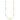 14k Diamond-cut Chain with Satin Oval Beads 18 inch Necklace - Image 1