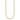 14K Gold Textured Open Link Necklace - 18 Inch, Modern Chic Design - Image 1