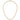 14K Gold Textured Open Link Necklace - 18 Inch, Modern Chic Design - Image 4