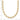 14K Gold Textured Open Link Necklace - 18 Inch, Modern Chic Design - Image 2