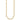 14K Gold Polished & Textured Long Link Necklace - 24 Inches - Image 1