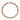 14K Rose Gold Faceted Link Bracelet - 7.5 Inch Trendy Style - Image 4