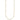 14K Two-Tone Polished Bead Station Necklace - 17 Inch Chic Layering Piece - Image 1