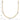 14K Two-Tone Polished Bead Station Necklace - 17 Inch Chic Layering Piece - Image 3